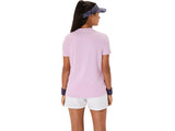 camiseta ligera mujer asics padel court con tejido suave y cómodo