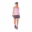 playera asics women game ss top color 700 rosa mujer de alto rendimiento