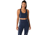 top deportivo asics match bra azul marino mujer para pádel
