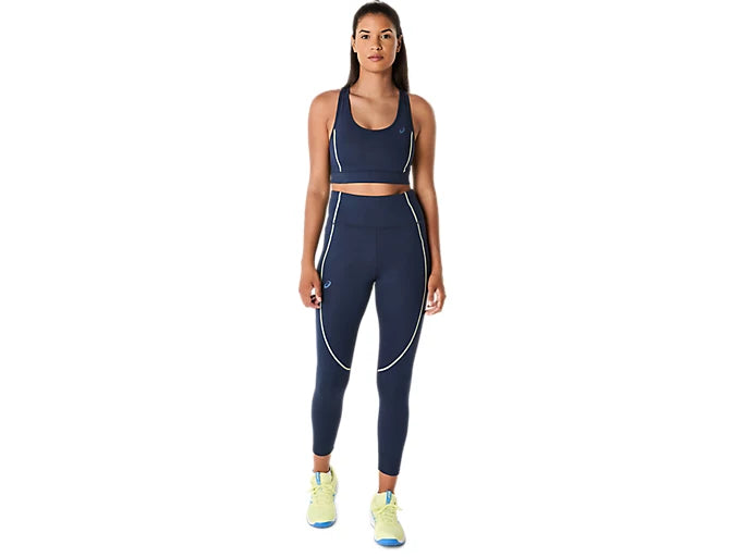 asics match bra navy sujetador deportivo mujer transpirable