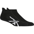 calcetas asics solution speed ankle negras con logo blanco para pádel