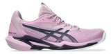 tenis asics solution speed ff 3 clay mujer color light ube para pádel