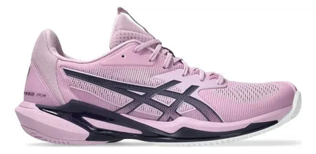 tenis asics solution speed ff 3 clay mujer color light ube para pádel
