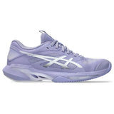 tenis asics solution speed ff 4 clay mujer morado para padel con suela espiga y gran estabilidad
