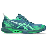 Tenis ASICS SONICSMASH FF Saba Blue Vital Green para Pádel