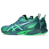 Tenis ASICS SONICSMASH FF Saba Blue Vital Green para Pádel