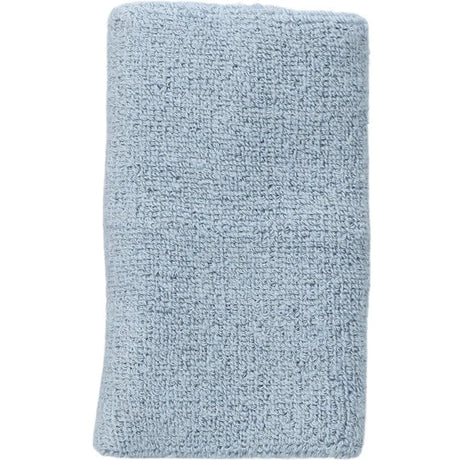 muñequera larga asics gris azul tejido suave tipo algodón ideal para padel deporte y control