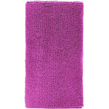 muñequera larga asics rosa sakura tejido suave tipo algodón ideal para padel deporte y control