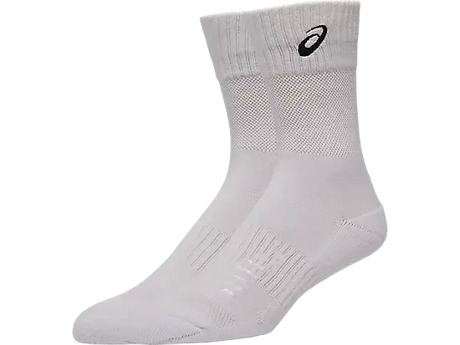 calcetas deportivas asics blancas con ventilación mejorada para pádel