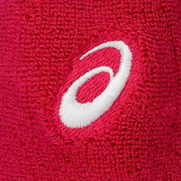 accesorio asics para muñeca color rosa con tejido absorbente