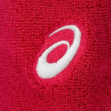 accesorio asics para muñeca color rosa con tejido absorbente