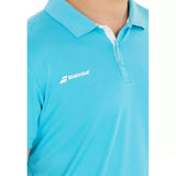 Polo Babolat Play Hombre Celeste para Pádel