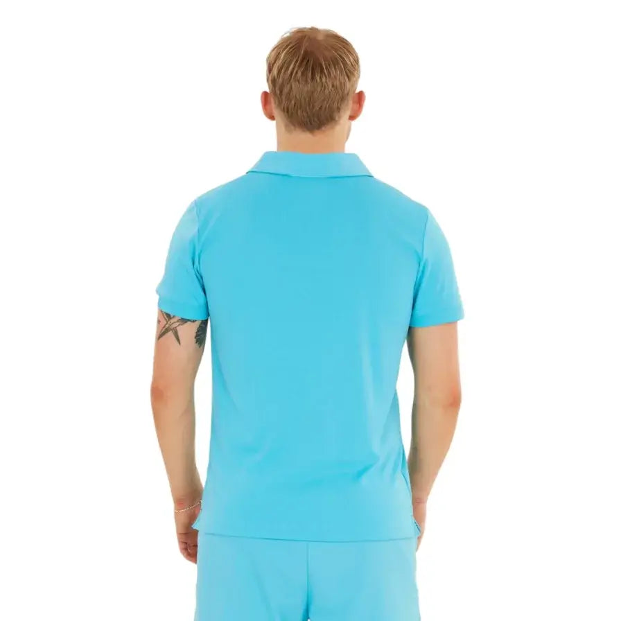 Polo Babolat Play Hombre Celeste para Pádel