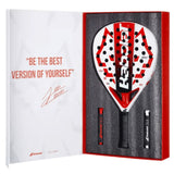pala de padel babolat technical viper juan lebrón 2025 color negro y rojo