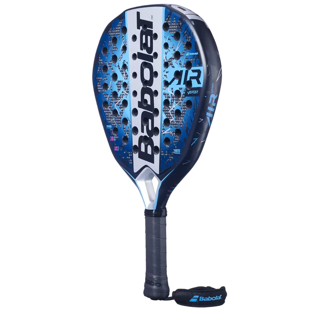 babolat air veron pala padel azul con núcleo EVA y carbono flex