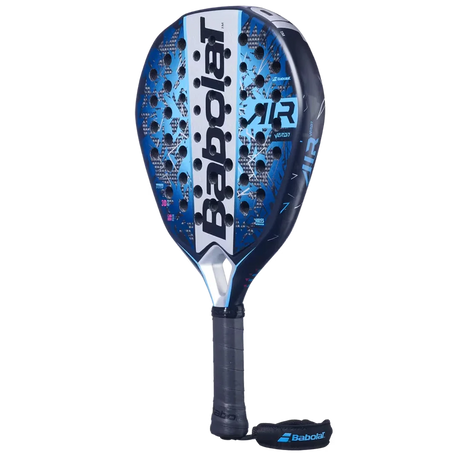 babolat air veron pala padel azul con núcleo EVA y carbono flex