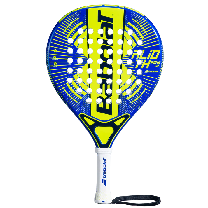 pala de padel babolat alioth mini jr para niños iniciación color azul ligera y manejable