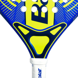 pala de padel para niños babolat alioth mini jr ligera con núcleo eva y superficie de vidrio