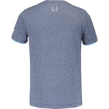 camiseta de padel hombre babolat juan lebrón gris corte regular