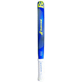 pala babolat junior azul con grip blanco ideal para niños que inician en padel