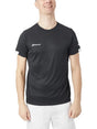 camiseta babolat play crew neck tee black black hombre diseño elegante