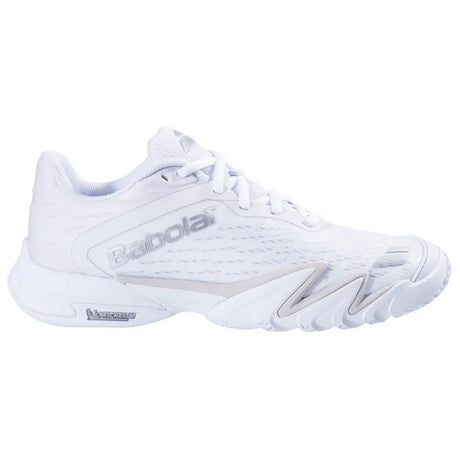 tenis babolat premura 3 women blanco plata para pádel con suela michelin