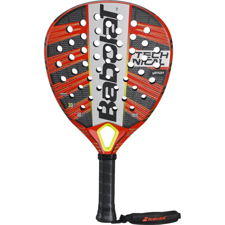 pala padel babolat technical veron 2023 diamante con carbono flex y black eva