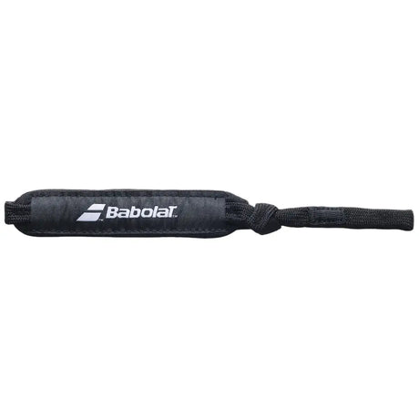 correa babolat wrist strap negra para palas con smart buttcap