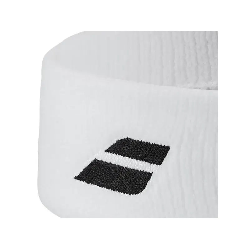 banda babolat logo blanca para entrenamientos y juegos en clima cálido