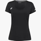 Blusa Babolat Play Negra para Pádel Mujer