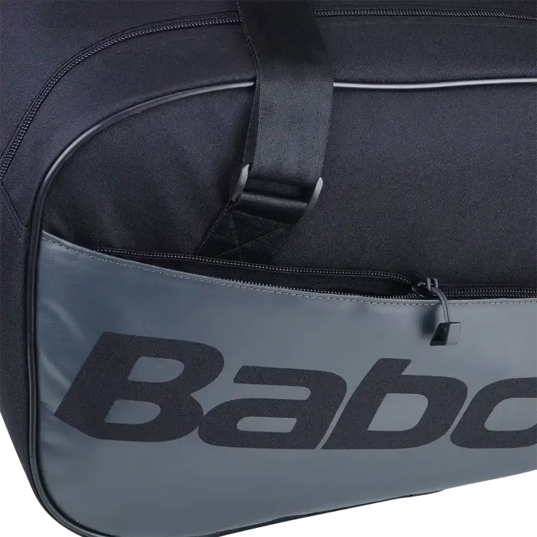 bolso babolat court s black 105 para pádel con cremallera superior