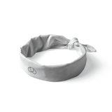 bandana blanca deuce clay con tejido antibacterial y estilo limpio