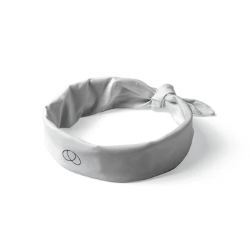 bandana blanca deuce clay con tejido antibacterial y estilo limpio