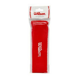 bandana wilson roja con logo bordado ideal para jugar pádel con estilo