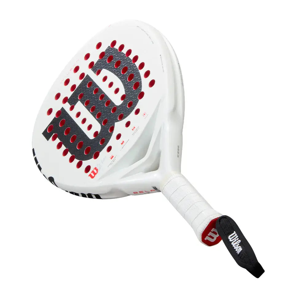 pala wilson bela ls v3 2025 con superficie rugosa para efecto spin