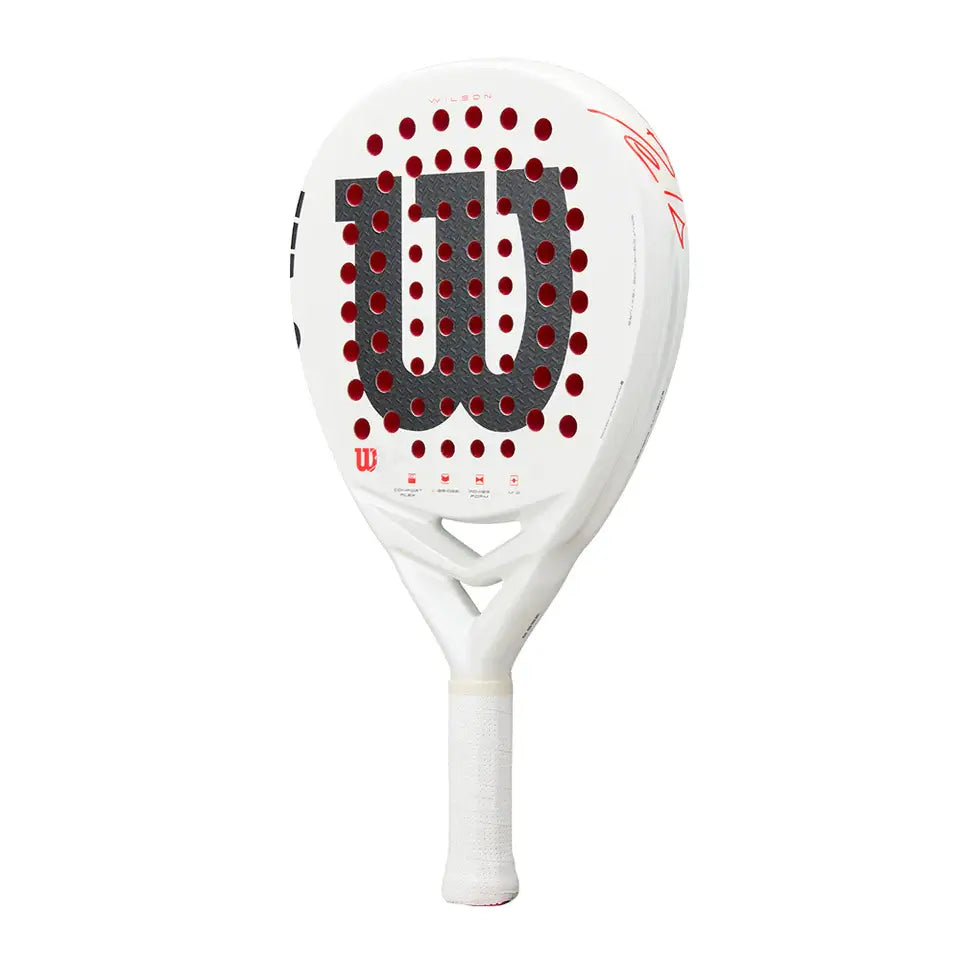 pala padel wilson bela ls v3 con núcleo eva soft para tacto delicado