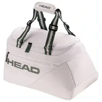 bolsa head deportiva blanca con compartimento separado para calzado