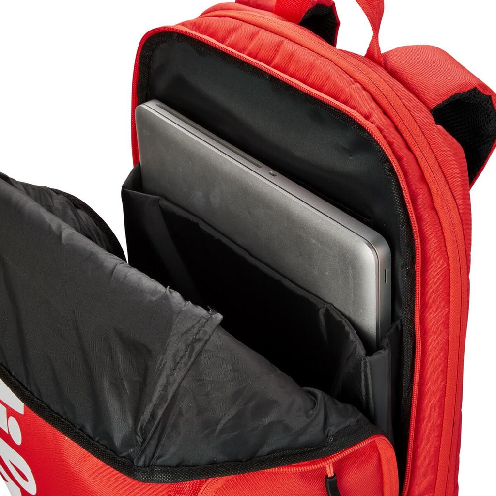 Mochila de Pádel Wilson Super Tour Roja con Compartimento Térmico