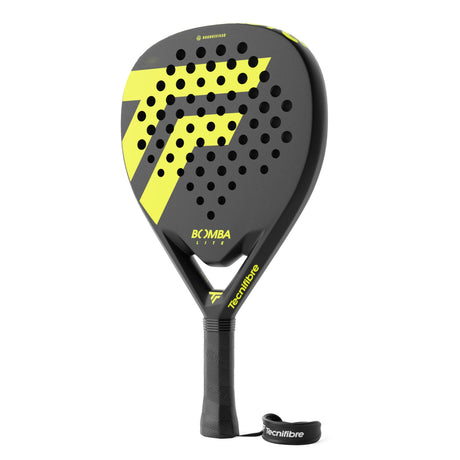pala de padel Bomba Lite vista cercana con textura rugosa