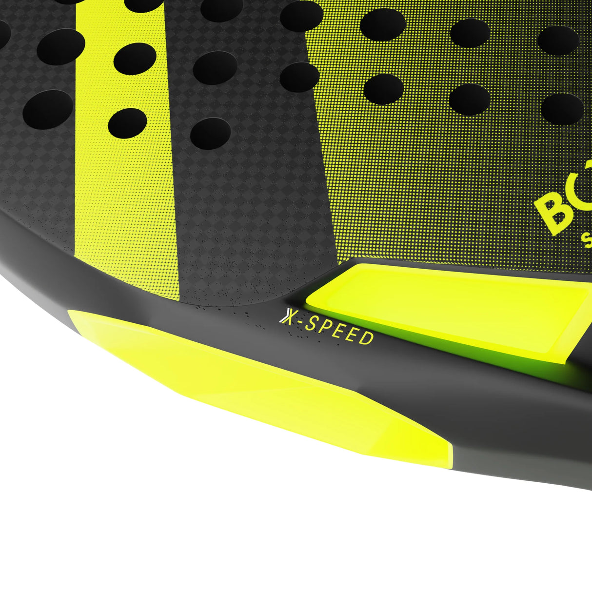 Bomba Speed pala pádel con garganta reforzada para salida de potencia