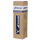 botella térmica babolat azul con tapa negra y popote integrado 75cl