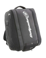 paletero padel bullpadel hack plata con compartimento independiente para ropa y calzado