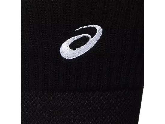 Calcetas Asics Court FF Crew Negras para Pádel