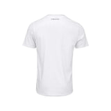 Playera Head Club Basic Blanca para Pádel