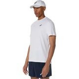 Playera Asics Court SS Top Blanco para Pádel