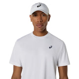 Playera Asics Court SS Top Blanco para Pádel