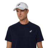 Playera Asics Court SS Top Azul para Pádel