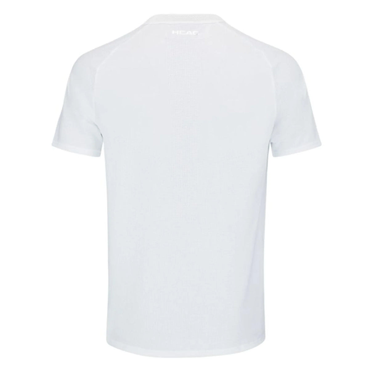 Playera Head Performance Blanca con Estampado para Pádel