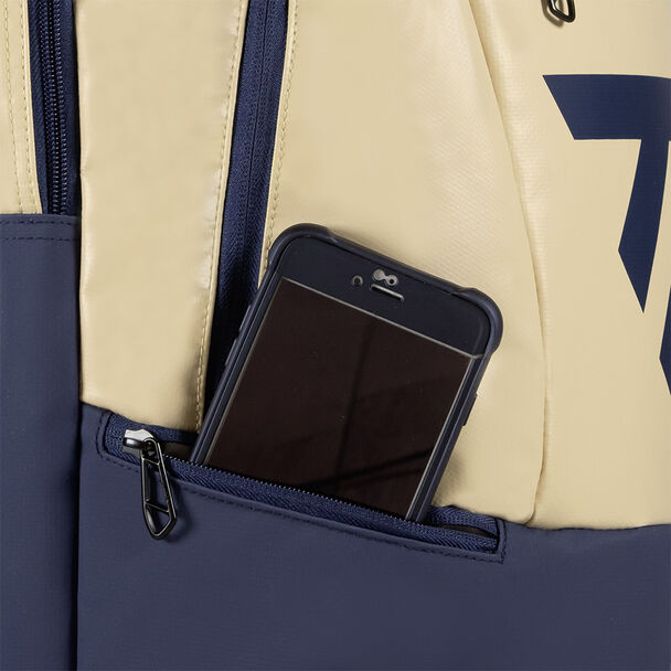 Mochila de Pádel Tecnifibre Tour Endurance Beige/Azul