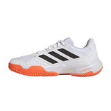 Tenis adidas CourtJam Control 3 Clay Blanco Naranja para Pádel